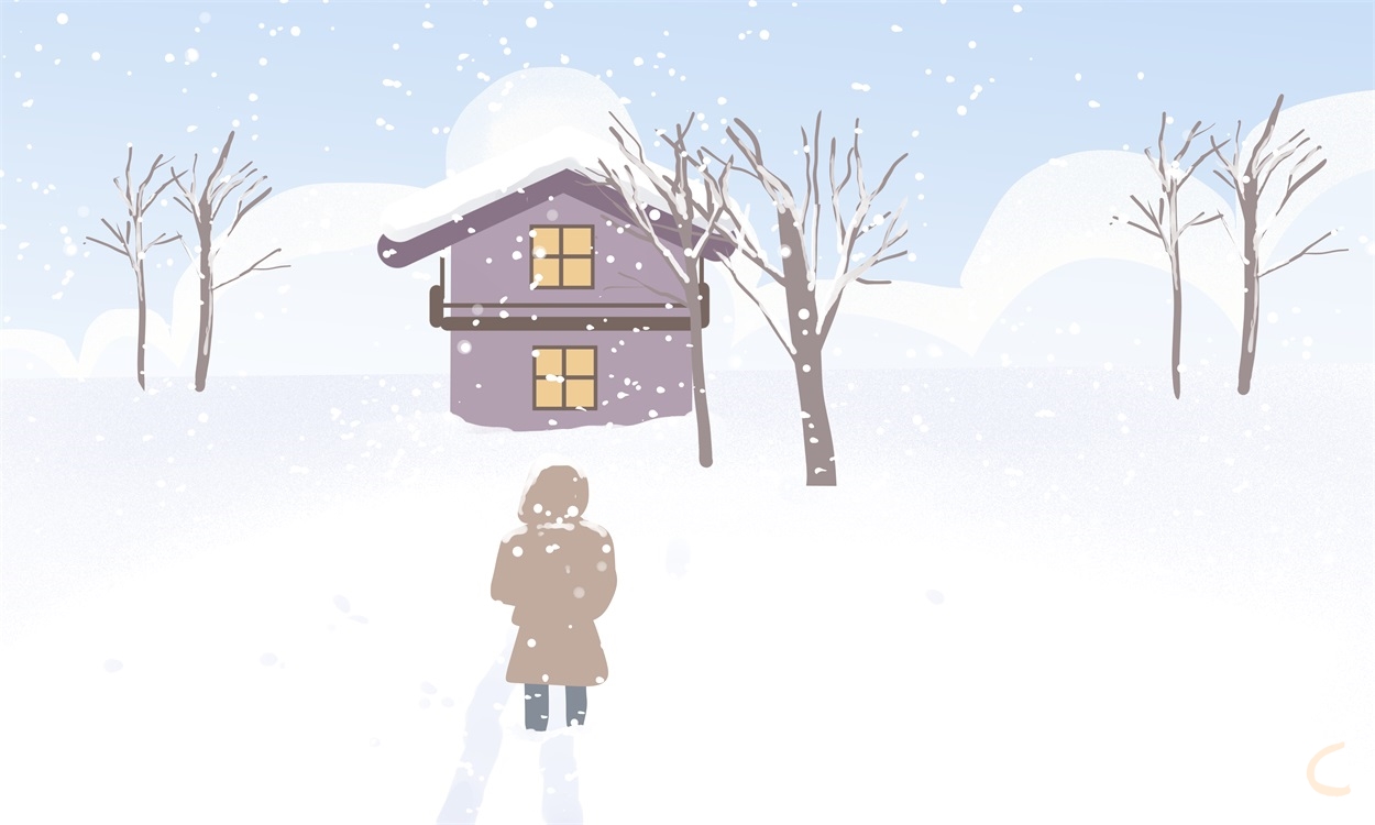 描写冬天雪景的句子