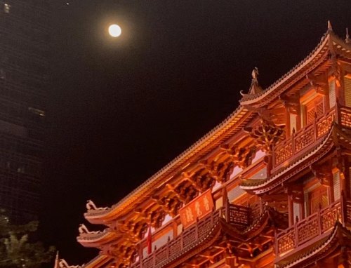 写月亮的唯美短句
